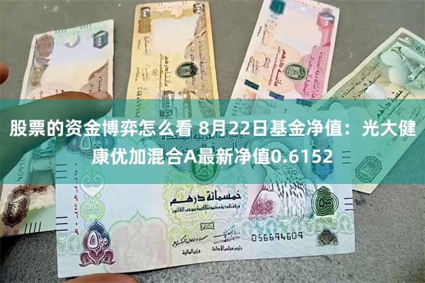 股票的资金博弈怎么看 8月22日基金净值：光大健康优加混合A最新净值0.6152