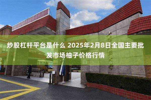 炒股杠杆平台是什么 2025年2月8日全国主要批发市场柚子价格行情