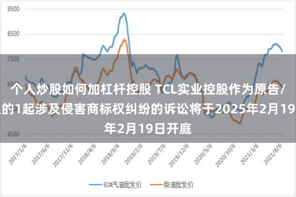 个人炒股如何加杠杆控股 TCL实业控股作为原告/上诉人的1起涉及侵害商标权纠纷的诉讼将于2025年2月19日开庭